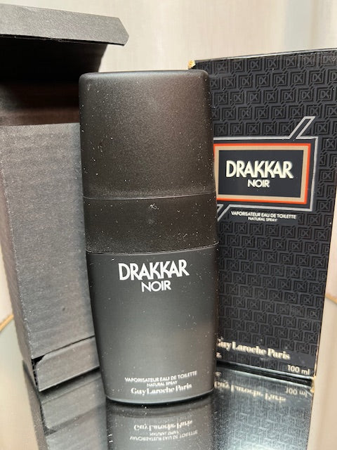 Drakkar Noir Guy Laroche edt 100 ml. Édition originale vintage 1982.