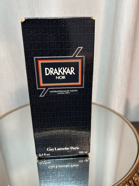 Drakkar Noir Guy Laroche edt 100 ml. Édition originale vintage 1982.