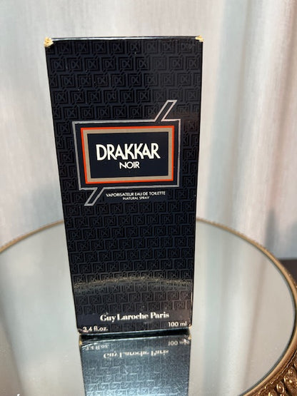 Drakkar Noir Guy Laroche edt 100 ml. Édition originale vintage 1982.