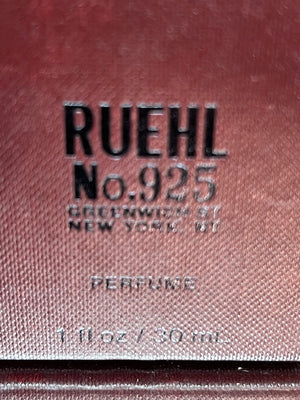 Ruehl No.925 Ruehl No.925 woman pure parfum 30 ml. Vintage 1990.