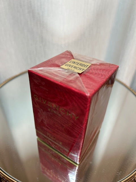 Givenchy L’Interdit extrait 1/2 oz. Scellé vintage années 1960.