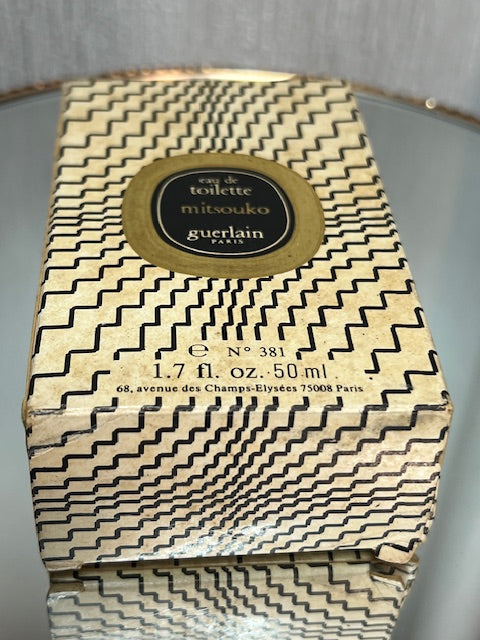 Guerlain Mitsouko edt 50 ml. Vintage 1970. Flacone sigillato.