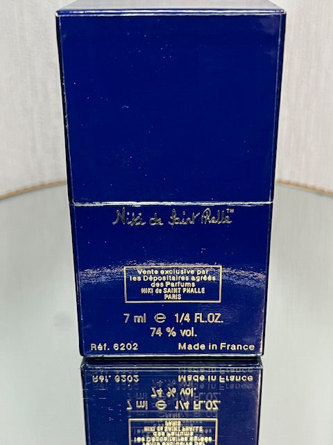 Niki de Saint Phalle extrait 7 ml vintage 1982. Sealed full bottle. Best condition