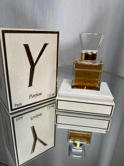 YSL Y estratto 7,5 ml vintage anni '70. Bottiglia sigillata.
