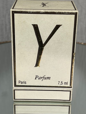 YSL Y extrait 7,5 ml vintage 1970s. Sealed bottle.