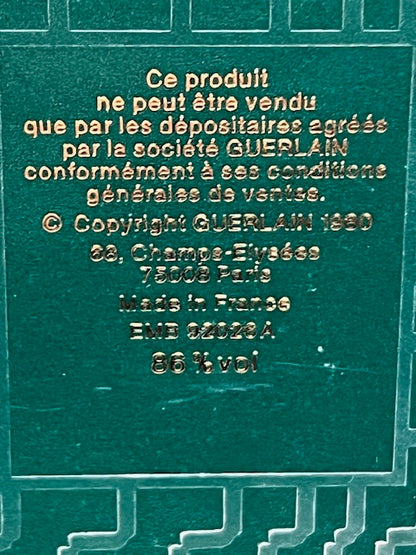 Vetiver Guerlain edt 200 ml. Rara annata 1989. Sigillato o flacone non usato.