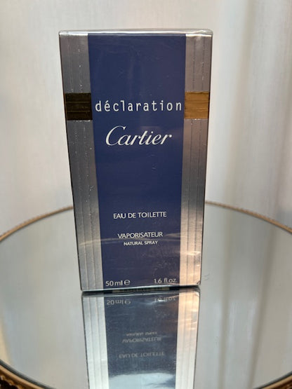 Declaration Cartier edt 50 ml vintage 1998. Sealed