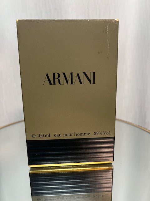 Armani Eau Pour Homme Giorgio Armani edt 100 ml vintage 1984 original.