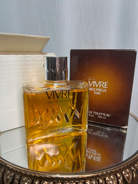 Vivre Molyneux edt 120 ml. Rare vintage 1980s.
