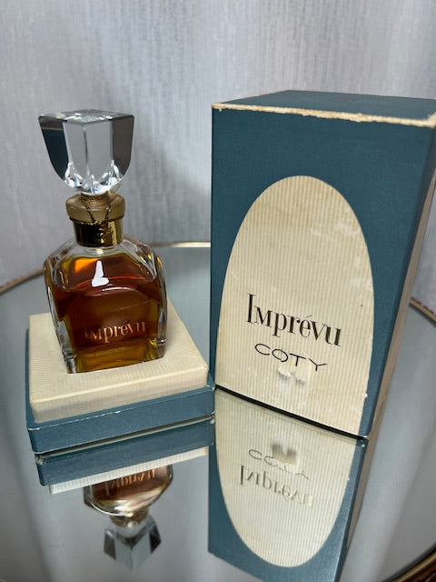 Coty Imprevu extrait 30 ml. Vintage 1970s. Sealed bottle.