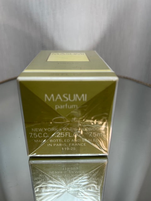 Masumi Coty extrait 7,5 ml. Vintage 1970s. Sealed