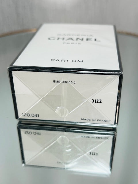 Chanel Gardenia pure parfum 14 ml. Rare, vintage 1980s. Sealed.