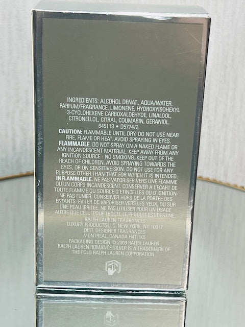 Romance Silver Ralph Lauren edt 100 ml. Vintage original 2005.