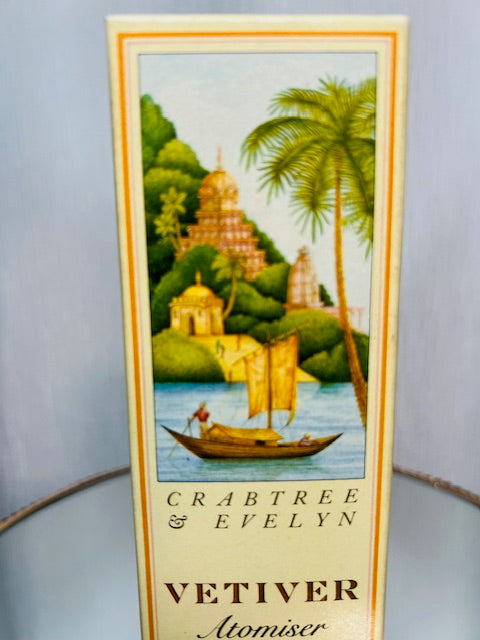 Vetiver Crabtree Evelyn 125 ml Eau de Cologne vintage 1980s.
