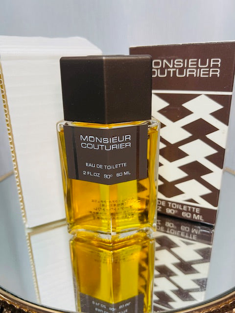 Monsieur Couturier Jean Couturier edt 60 ml. Vintage 1976.