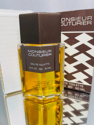 Monsieur Couturier Jean Couturier edt 60 ml. Vintage 1976.