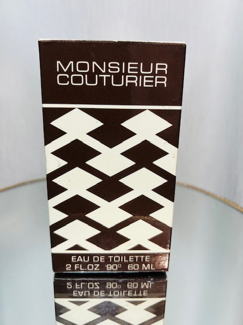 Monsieur Couturier Jean Couturier edt 60 ml. Vintage 1976.