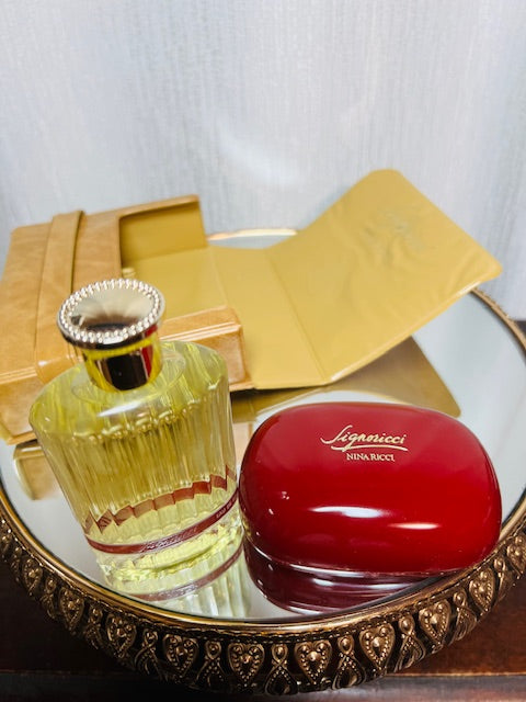 Nina Ricci Signoricci 2 coffret parfum edt 50 ml, savon parfumé. Vintage.