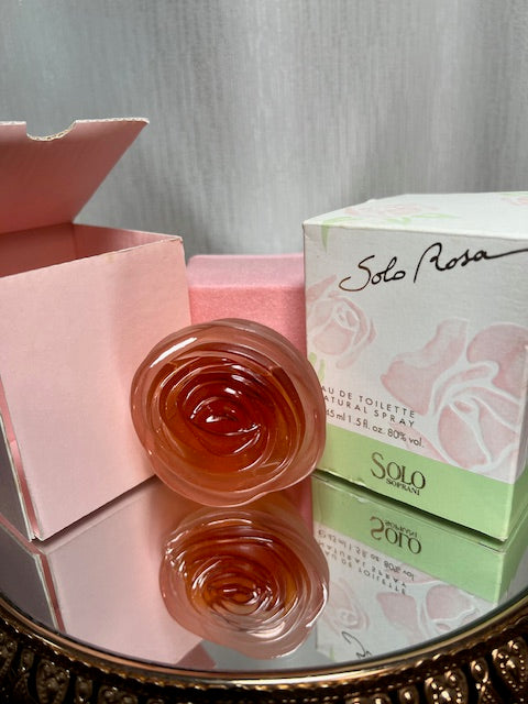 Solo Rosa di Luciano Soprani da donna edt 45 ml vintage 1998.