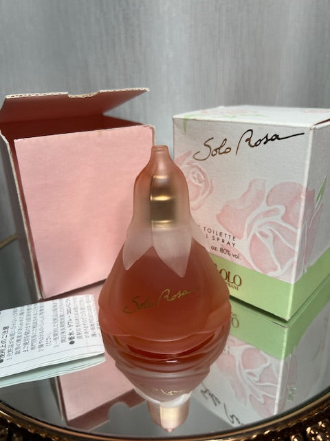 Solo Rosa di Luciano Soprani da donna edt 45 ml vintage 1998.