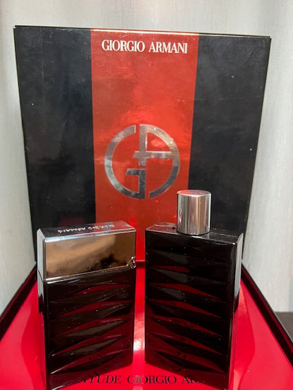 Attitude Armani perfume set edt 50 ml + apres rasage 75 ml. Full/not used. Vintage original  first edition