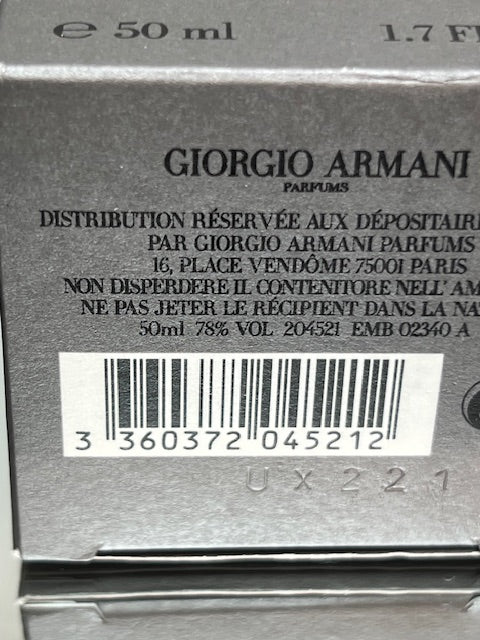 Armani Mania Giorgio Armani edt 50 ml. Vintage first edition