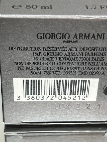 Armani Mania Giorgio Armani edt 50 ml. Vintage first edition