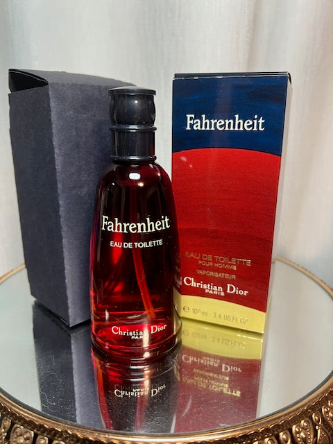 Dior Fahrenheit edt 100 ml. Rare vintage original 1988. Full.