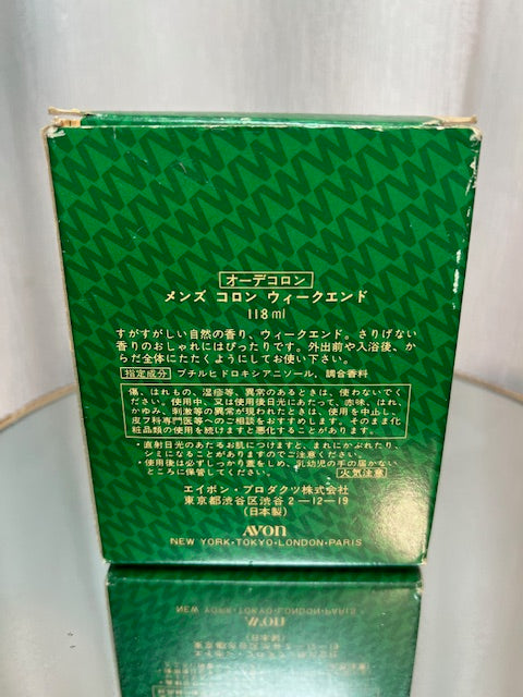 Weekend Avon for men cologne 118 ml. Rare vintage 1978. Full best condition