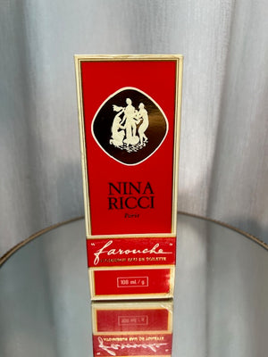 Farouche Nina Ricci edt 108 ml. Vintage 1970s.