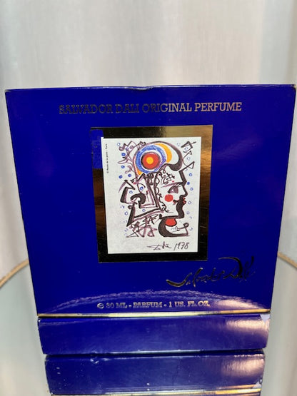 Salvador Dali Parfum original Extrait 30 ml. Vintage 1980s.