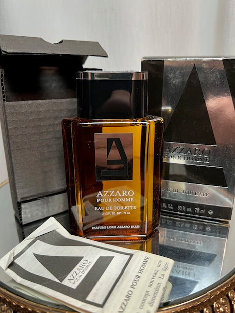 Azzaro Pour Homme edt 75 ml. Vintage original 1978.