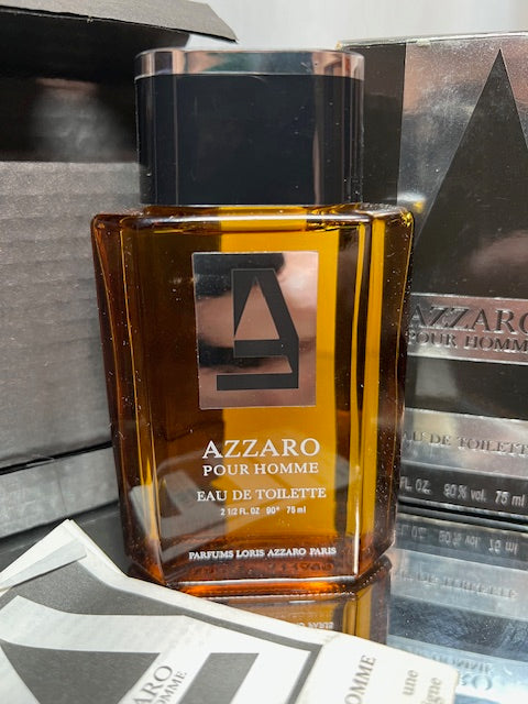 Azzaro Pour Homme edt 75 ml. Vintage original 1978.