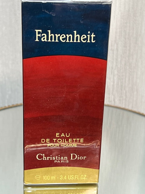 Fahrenheit Dior edt 100 ml. Vintage original edition. Sealed