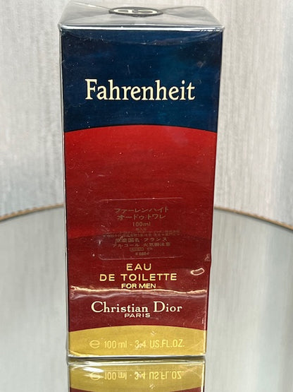 Fahrenheit Dior edt 100 ml. Vintage original edition. Sealed