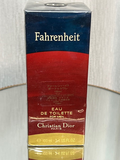 Fahrenheit Dior edt 100 ml. Vintage original edition. Sealed