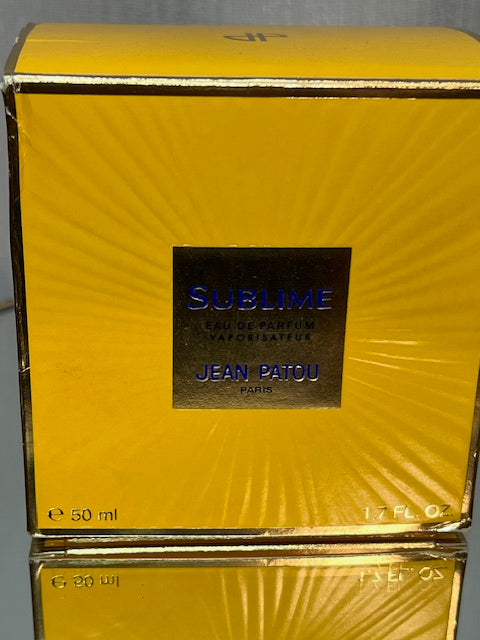 Sublime Jean Patou edp 50 ml. Vintage first edition.
