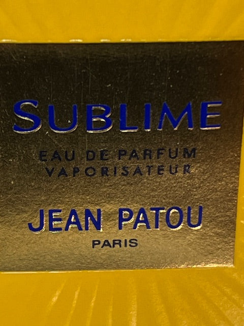 Sublime Jean Patou edp 50 ml. Vintage first edition.