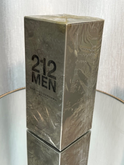 Carolina Herrera 212 Men original 1999 edt 100 ml. Vintage 1999 scellé
