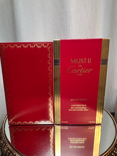 Must de Cartier II edp 50 ml vintage.