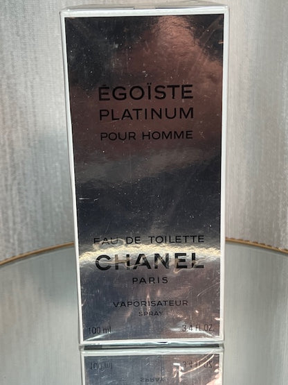 Chanel Egoiste Platinum edt 100 ml vintage 1991. Sigillato