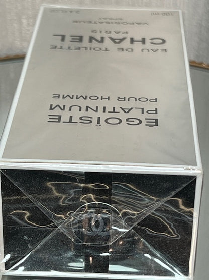 Chanel Egoiste Platinum edt 100 ml vintage 1991. Sigillato