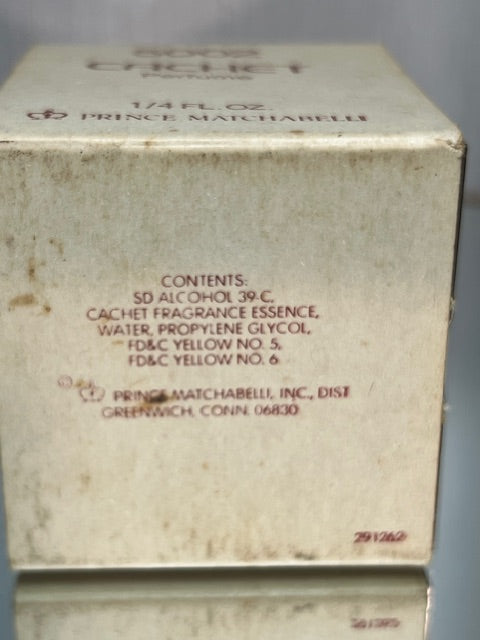 Cachet Prince Matchabelli extrait 7,5 ml. Vintage