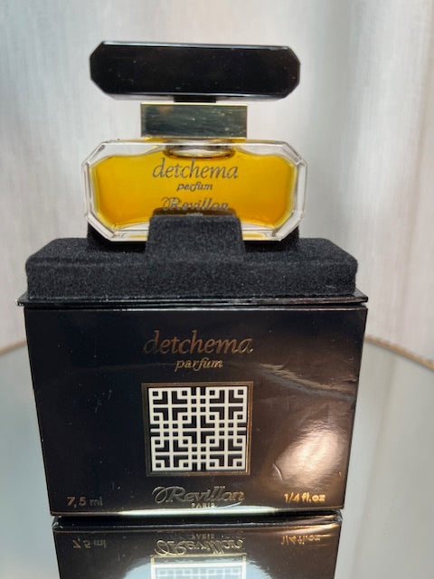 Detchema Revillon Extrait 7,5 ml vintage 1980s.