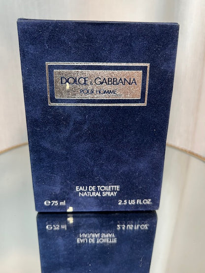Dolce Gabbana Pour Homme edt 75 ml vintage édition Italie