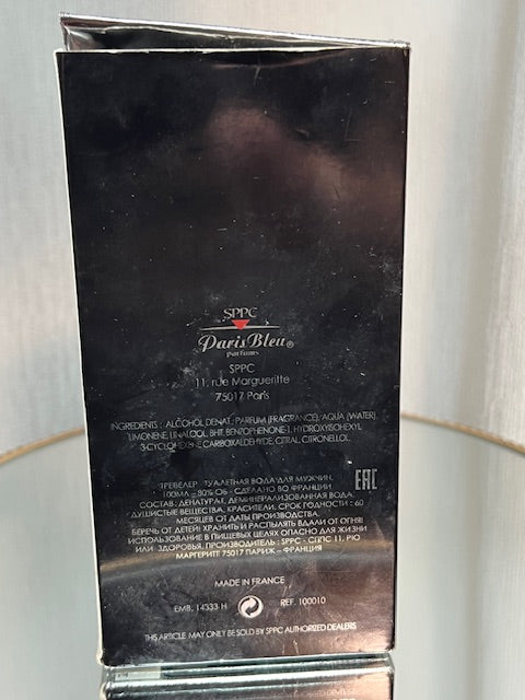 Traveller Earth by Paris Bleu per uomo edt 100 ml vintage estremamente raro. Pieno.