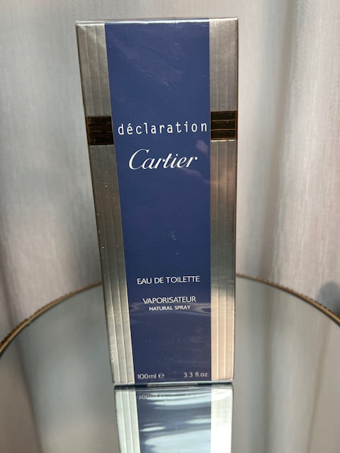 Declaration Cartier edt 100 ml rare vintage 1998. Sealed.