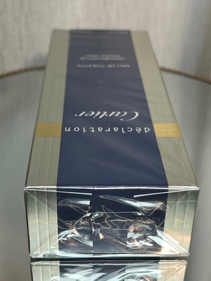 Declaration Cartier edt 100 ml rare vintage 1998. Sealed.