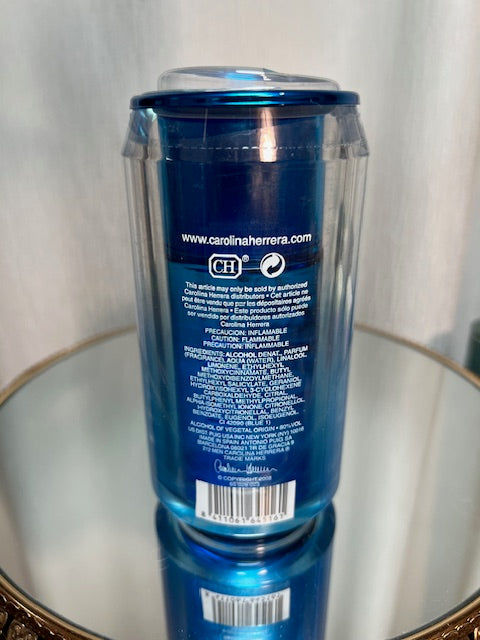 212 Men Splash Carolina Herrera edt 100 ml rare vintage 2007 edition.