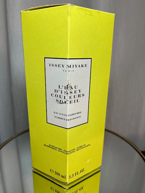 L’eau d’Issey Coleurs Soleil edp 100 ml. Vintage 1990s.